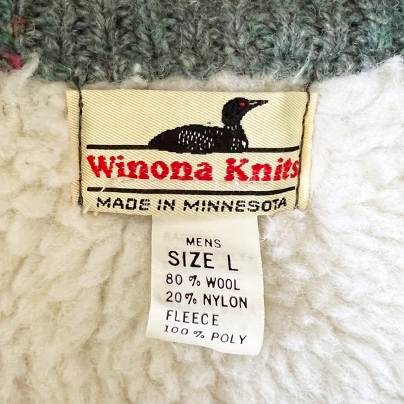 Winona Knits Sherpa Lined Wool Swacket | L Mens - Picture 7 of 7